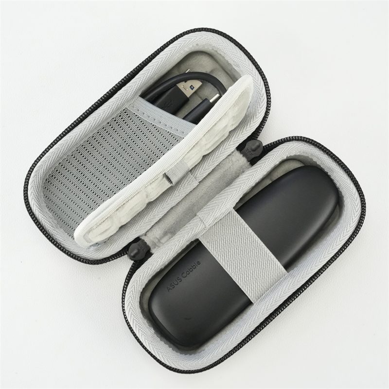 适用华硕Cobble鹅卵石高速移动固态硬盘盒保护收纳硬壳内胆包袋盒