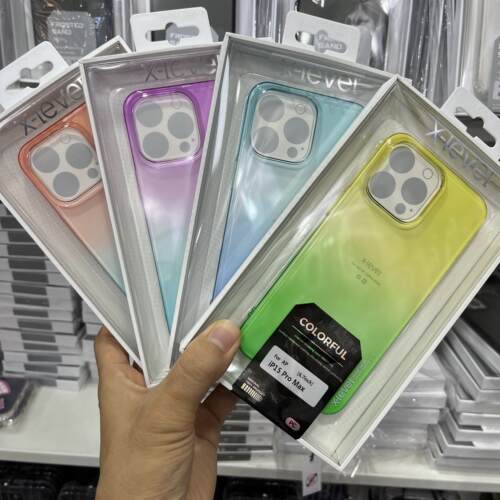 iPhone15系列渐变色硬壳