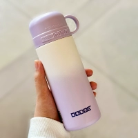 Сиреневая водонепроницаемая наклейка из нержавеющей стали, 450 мл