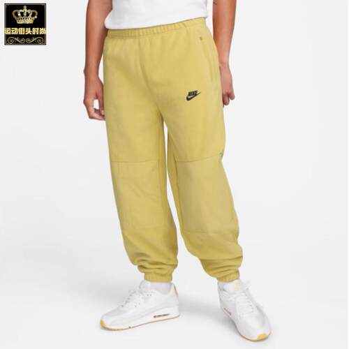 NIKE男子摇粒绒收脚运动休闲长裤