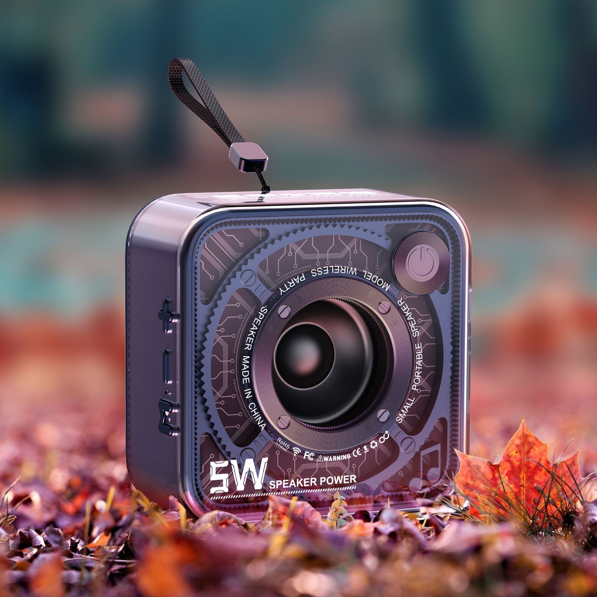 新款5W透明机小钢炮无线蓝牙音箱