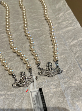 西太后经典款土星珍珠项链NANA同款高品质首饰