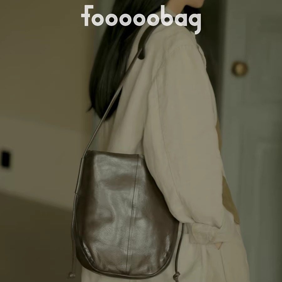 fooooobag植鞣系列「口袋水桶马鞍包」新品头层牛皮简约质感女包,箱包皮具/热销女包/男包,水桶包,淘宝优惠券,粉丝福利购,淘宝优惠卷