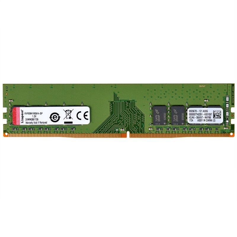 金士顿(Kingston)DDR4 2666 4G台式机内存向下兼容DDR4 2133国行