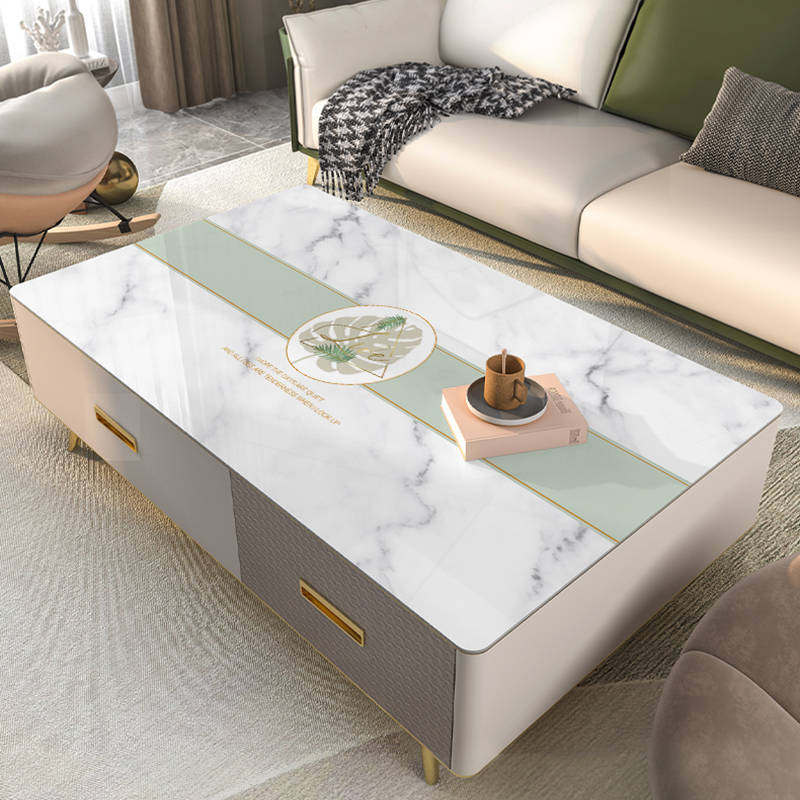 茶几桌布pvc防水防油免洗防烫轻奢高级感软玻璃餐桌垫茶几垫家用,居家布艺,桌布,淘宝优惠券,粉丝福利购,淘宝优惠卷