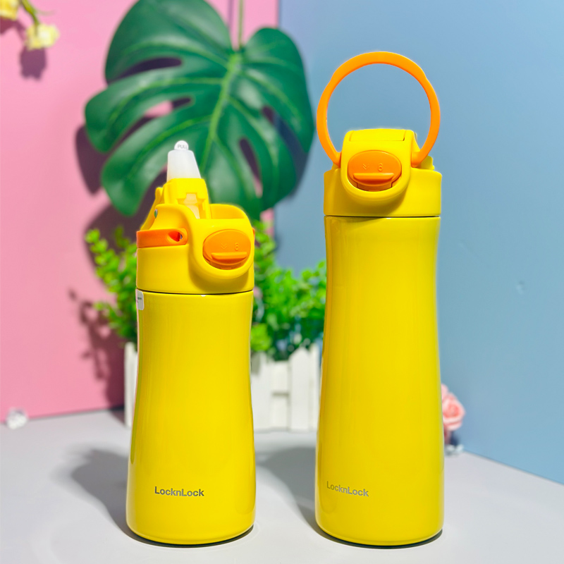 乐扣儿童保温杯水杯男孩