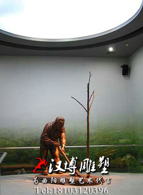 玻璃钢园林情景小品雕塑