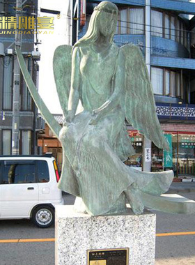 城市广场十二星座玻璃钢仿铜定制