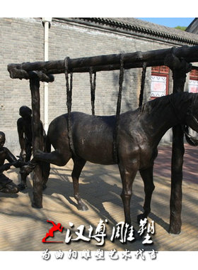 玻璃钢民俗文化建设景观人物雕塑