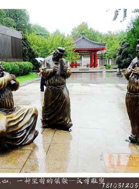 西安玻璃钢户外公园小区人物雕塑