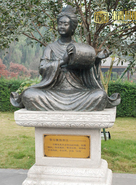 唐朝玻璃钢户外公园文化小品雕塑