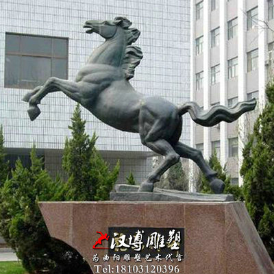 玻璃钢景观户外小区马雕塑