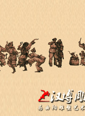玻璃钢少数民族风大型园林景观