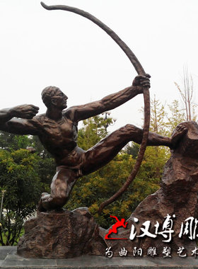 城市广场园林景区人物雕塑定制