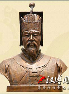 古代玻璃钢艺术风人物雕塑定制