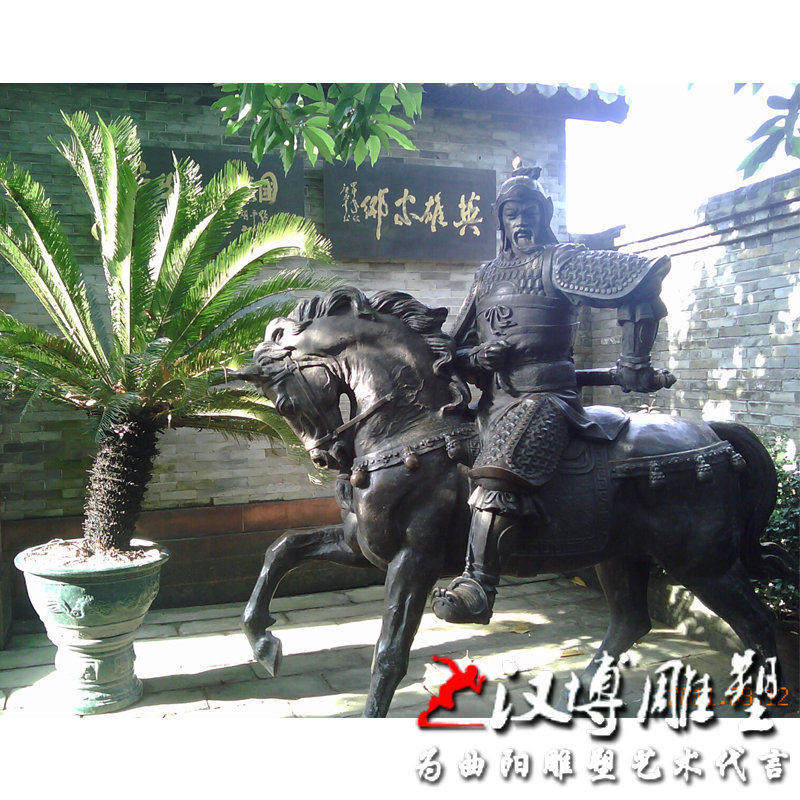 明朝将军袁崇焕人物雕像定制铸铜名人伟人英雄雕塑博物馆纪念雕塑