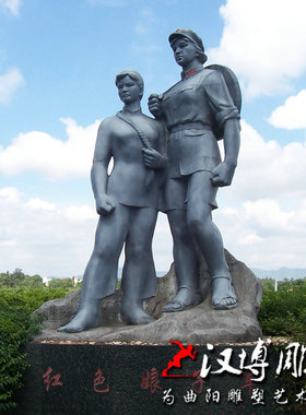 石材军人公园景观铜雕塑