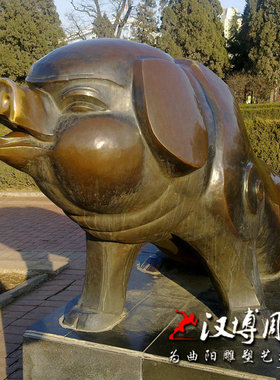 玻璃钢十二生肖小区景观仿真动物