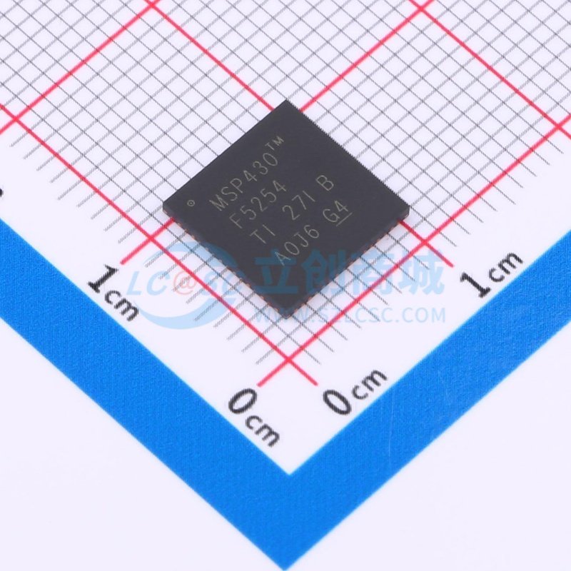 单片机(MCU/MPU/SOC) MSP430F5254IRGCR VQFN-64 TI/德州 元器件