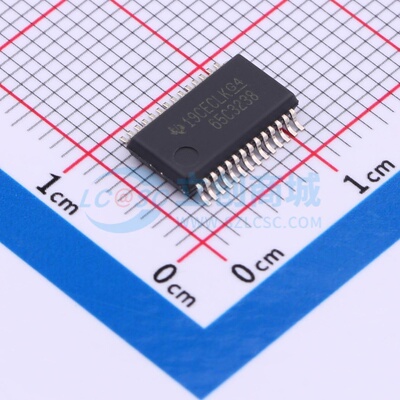 RS232芯片 SN65C3238DBR SSOP-28 TI/德州 电子元件配单原装正品