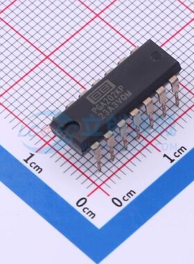 可编程/可变增益放大器(PGA/VGA) PGA202KP PDIP-14 TI/德州