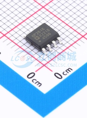 运算放大器 OP281GSZ SOIC-8 ADI(亚德诺) 电子元件配单原装正品