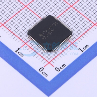 模数转换芯片ADC ADS1675IPAG TQFP-64 TI/德州 电子元件原装正品