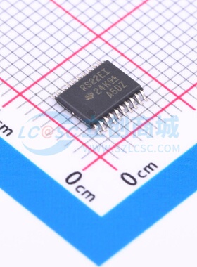 RS232芯片 TRS3222EIPWR TSSOP-20 TI/德州 电子元件配单原装正品