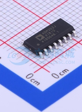 RS232芯片 ADM202JRNZ-REEL7 SOIC-16 ADI(亚德诺) 电子元件配单