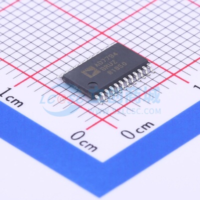 模数转换芯片ADC AD7794BRUZ-REEL TSSOP-24 ADI(亚德诺) 元器件