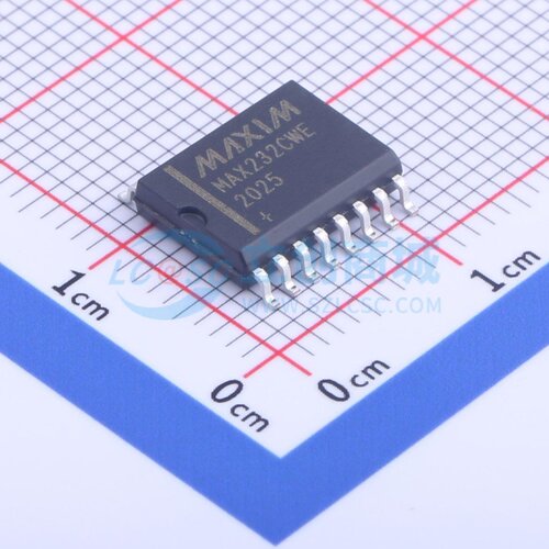 RS232芯片 MAX232CWE+T SO-16 MAXIM(美信) 电子元件配单原装正品