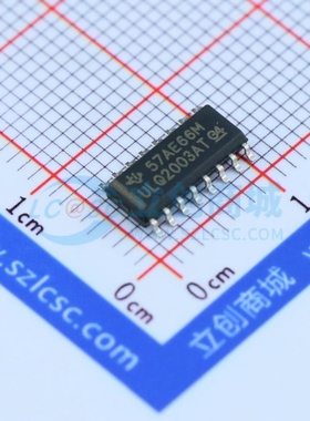 达林顿晶体管阵列 ULQ2003ATDRG4Q1 SOIC-16 TI/德州 电子元器件