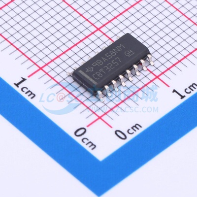 信号开关/编解码器/多路复用器 SN74CBT3257DR SOIC-16 TI/德州