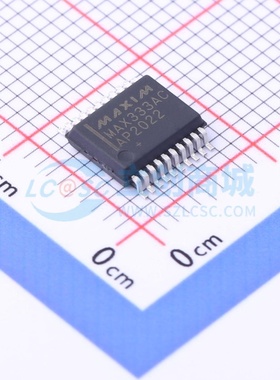 模拟开关/多路复用器 MAX333ACAP+T SSOP-20 MAXIM(美信) 元器件