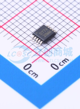 数模转换芯片DAC DAC7574IDGSR VSSOP-10 TI/德州 电子元器件配单