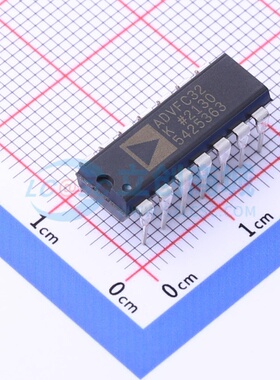 V/F和F/V转换芯片 ADVFC32KNZ PDIP-14 ADI(亚德诺) 电子元件配单