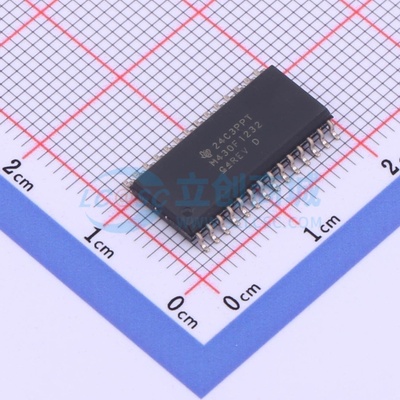 单片机(MCU/MPU/SOC) MSP430F1232IDWR SOIC-28 TI/德州 原装正品