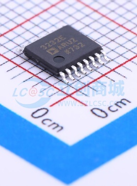 RS232芯片 ADM3232EARUZ-REEL7 TSSOP-16 ADI(亚德诺) 电子元器件