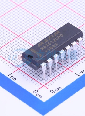 数模转换芯片DAC MAX512CPD+ PDIP-14 MAXIM(美信) 电子元件配单