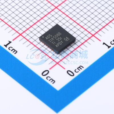 模数转换芯片ADC ADS114S08BIRHBR VQFN-32 TI/德州 电子元件配单