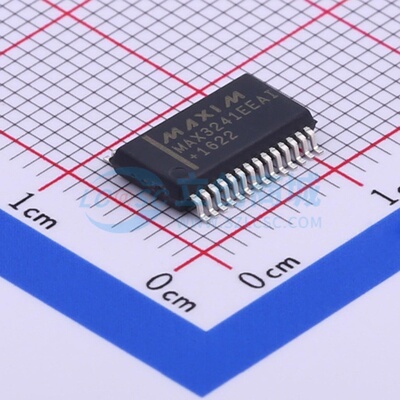 RS232芯片 MAX3241EEAI+T SSOP-28 MAXIM(美信) 电子元件原装正品