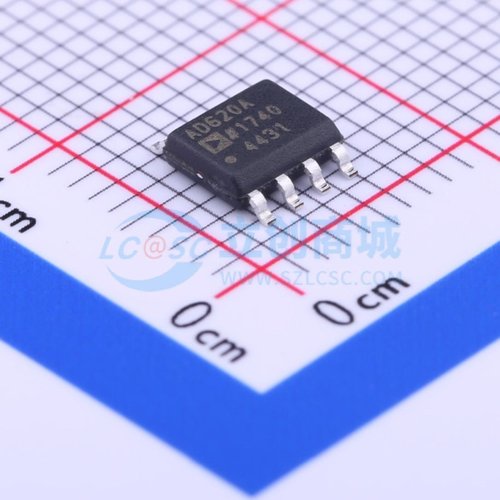 仪表放大器 AD620ARZ-REEL SOIC-8 ADI(亚德诺) 电子元件原装正品