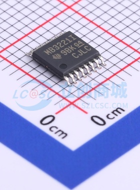 RS232芯片 MAX3221IPWR TSSOP-16 TI/德州 电子元件配单原装正品