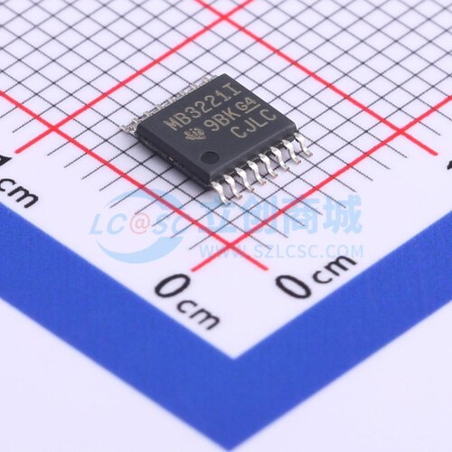RS232芯片 MAX3221IPWR TSSOP-16 TI/德州 电子元件配单原装正品