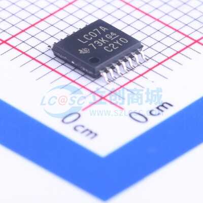 缓冲器/驱动器/收发器 SN74LVC07APWR TSSOP-14 TI/德州 原装正品