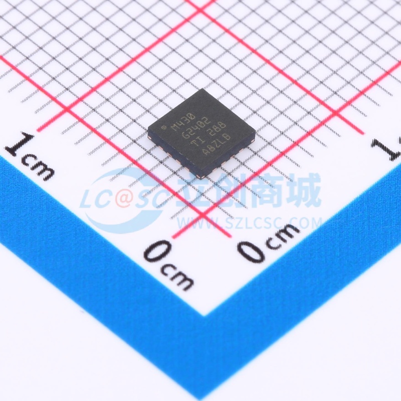 单片机(MCU/MPU/SOC) MSP430G2402IRSA16R QFN-16 TI/德州 元器件