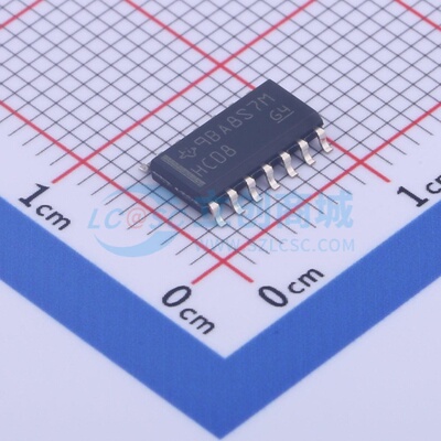 逻辑门 SN74HC08DR SOIC-14 TI/德州 电子元器件配单原装正品