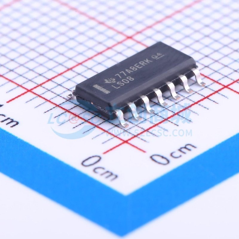 逻辑门 SN74LS08DR SOIC-14 TI/德州 电子元器件配单原装正品