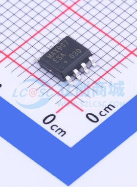 比较器 MAX907ESA+T SO-8 MAXIM(美信) 电子元器件配单原装正品