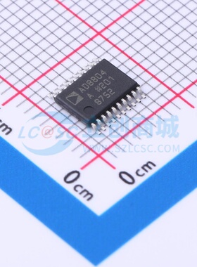 数模转换芯片DAC AD8804ARUZ TSSOP-20 ADI(亚德诺) 电子元件配单